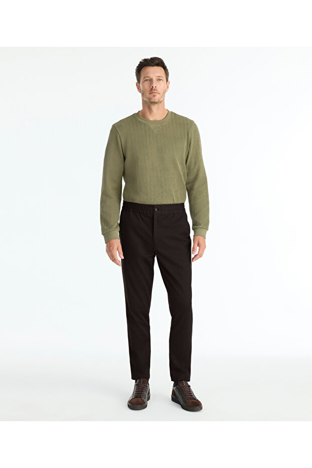 Straight Normal Waist Trousers