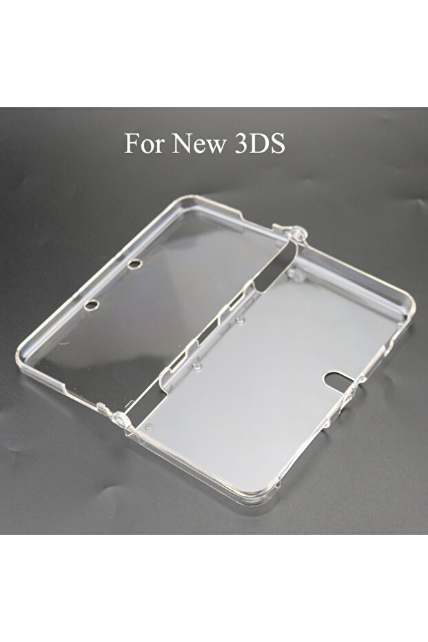 For New 3DS YuXi In Bulk Clear Plastic Crystal Case Protective Case Cover Hard Shell Skin For NDSL N