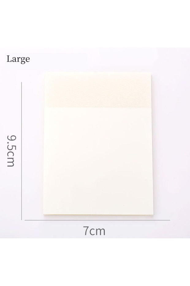 L 50Pcs Gel Nail Polish Palette Paper Disposable Nail Art Sticker Gel Polish Mixing Drawing Paper DI