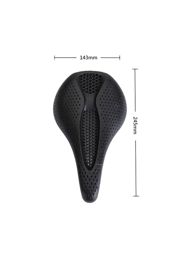 3D-6--143mm BALUGOE 3D Printed MountainBike Saddle Ultralight Hollow Comfortable Breathable MTB Grav