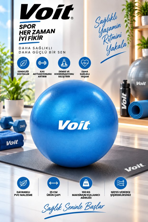 25 cm Luxury Mini Pilates Ball Balance Yoga Exercise Ball Gymball