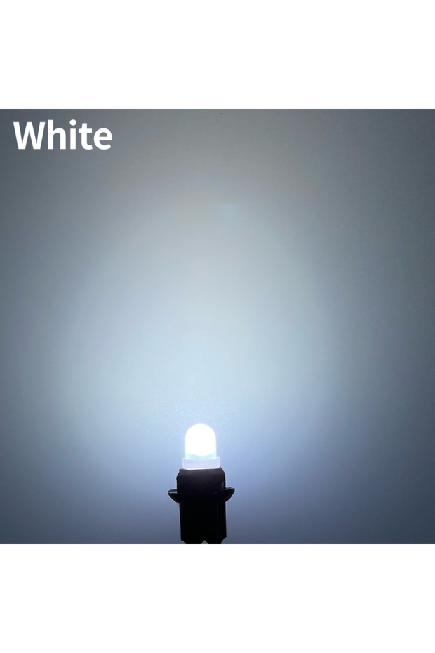 10pcs T10 White 10PCS T10 LED Reading Light 1SMD W5w Bulb Led Automotive Auto Instrument Automobiles