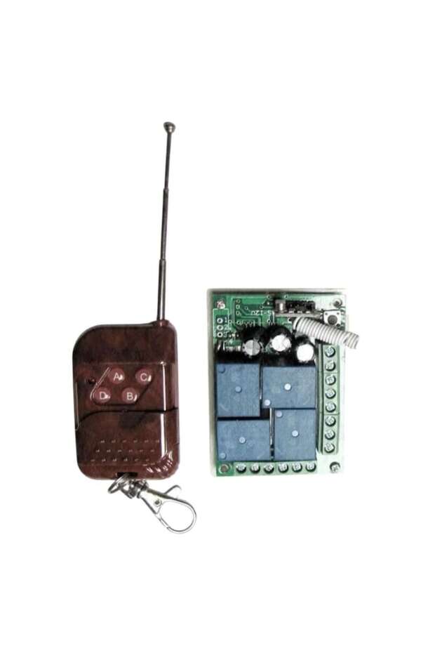 4-channel remote control + receiver for automations