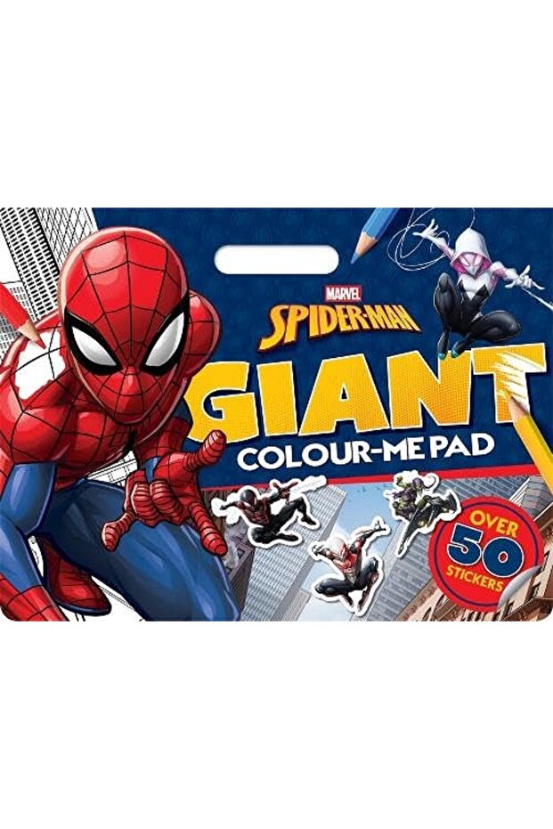 Marvel Spider-Man: Giant Colour-Me Pad