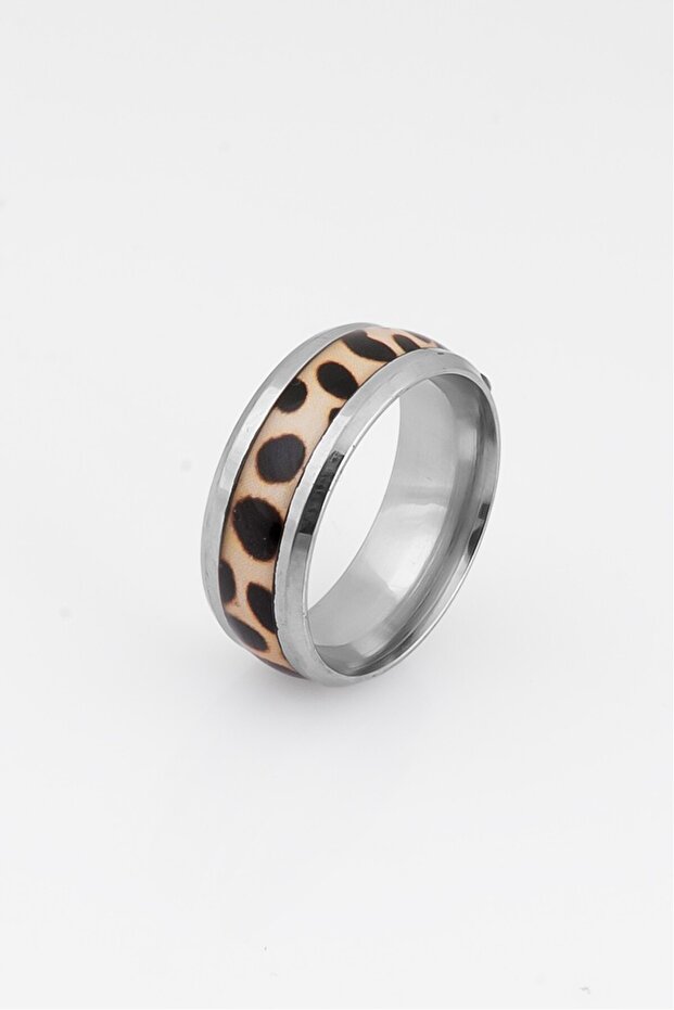 Leopard King 316L Steel Men's Ring
