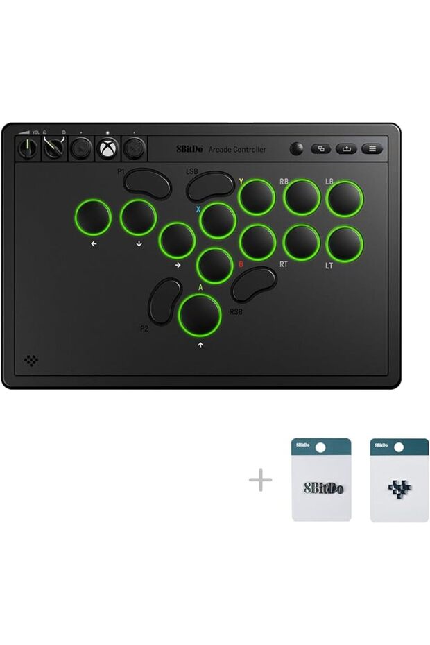 All-Button Arcade Controller for Xbox Series X|S, Xbox One & PC – 2.4G Wireless, Low-profile