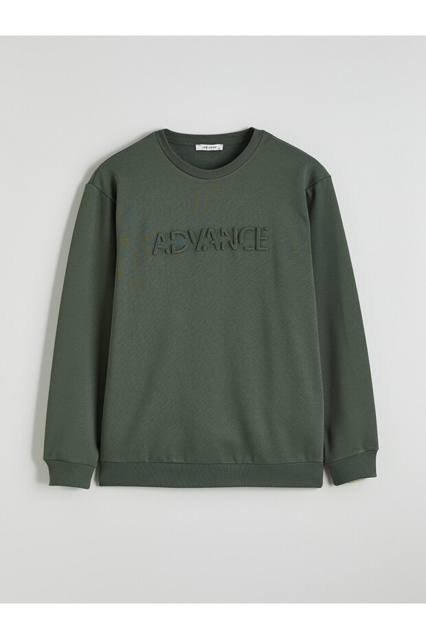 Peak New Season Crew Neck Printed Men's Sweatshirt