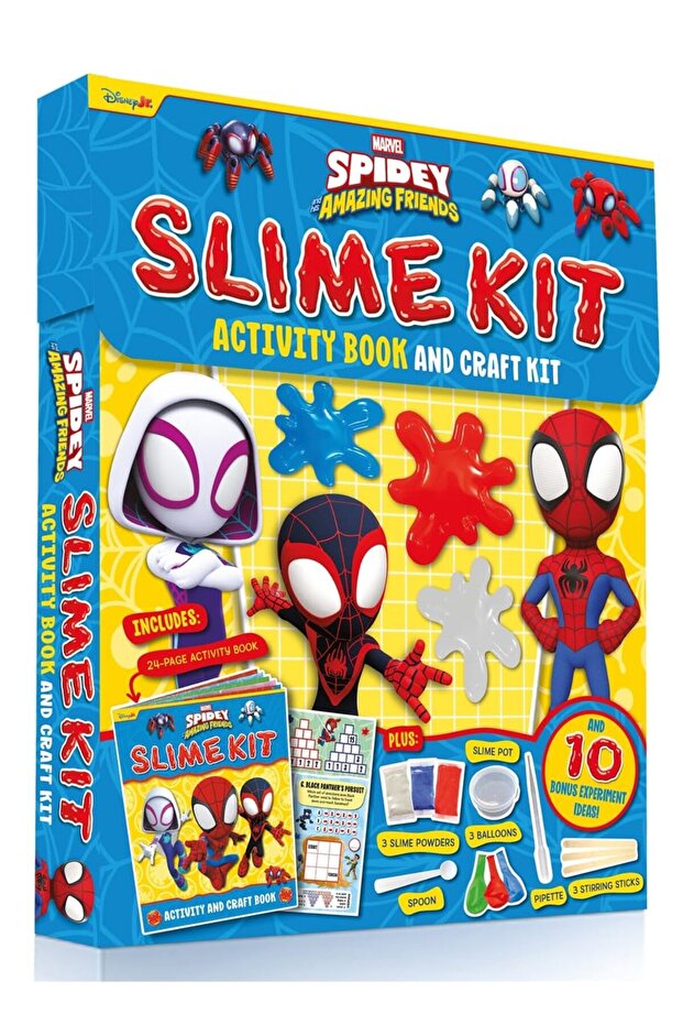 Marvel Spidey and his Amazing Friends: Slime Kit Activity Book and Craft Kit