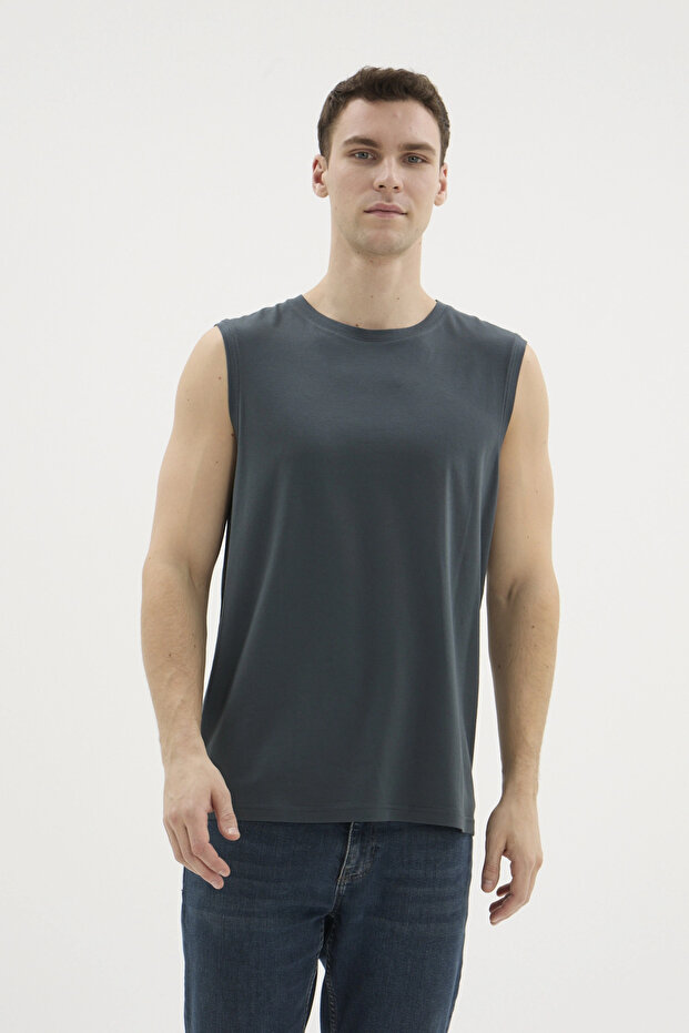 T522 men's sleeveless t-shirt