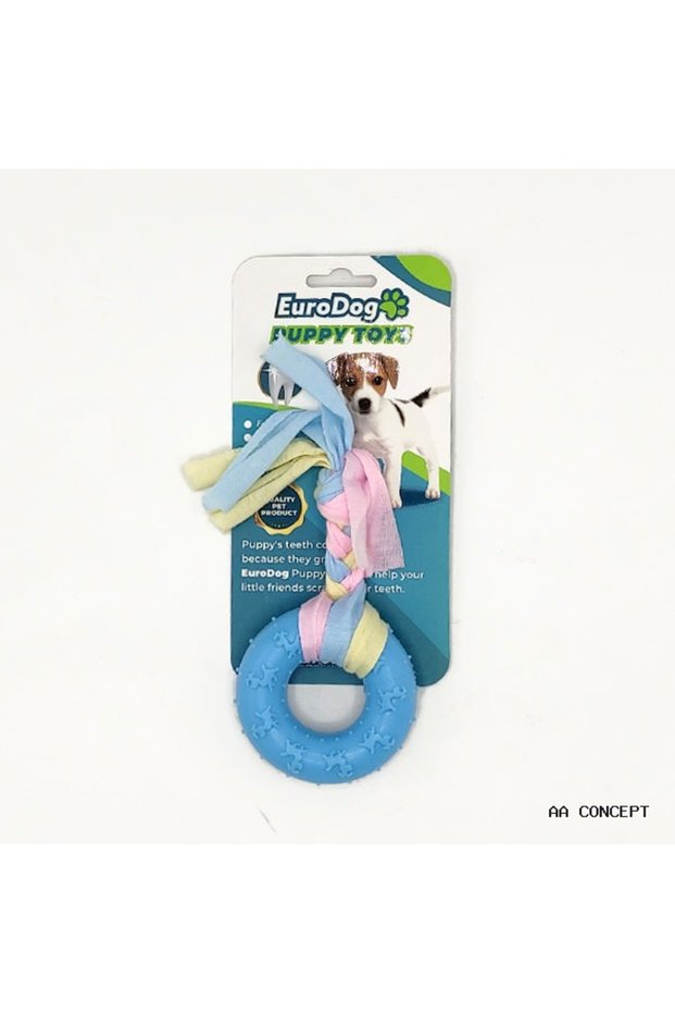 Concepta Puppy t Blue Small Ring Tooth (40727) Scratch Toy.