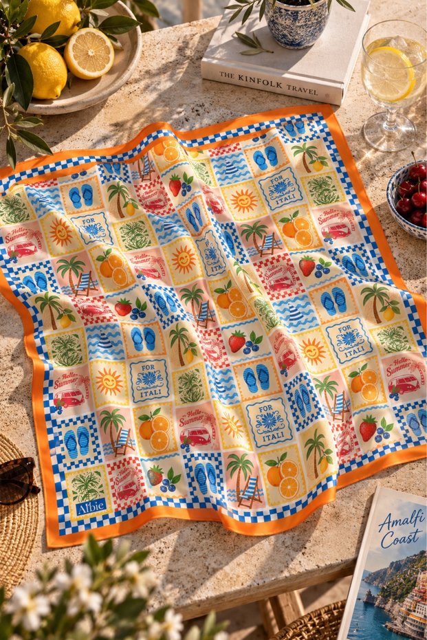Women's Scarf Printed Patterned 65X65