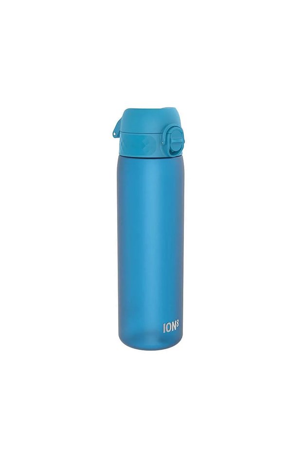 Recycled Plastic Leak-Proof Slim Water Bottle (500 ml) - Recyclon Blue