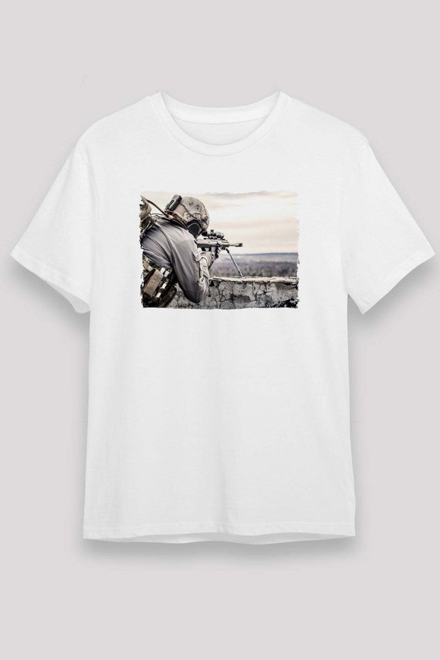 Soldier White Unisex T-Shirt T-Shirt
