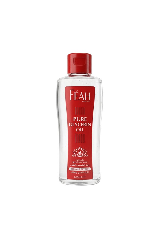 Pure Glycerin Oil 200ml - Moisturizing Glycerin Oil for Skin & Body Care