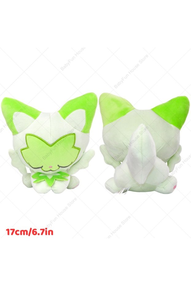 Sprigatito Pokemon Sleeping Gengar Eevee Charizard Sylveon Plush Toys Kawaii Sprigatito Oshawott Fue