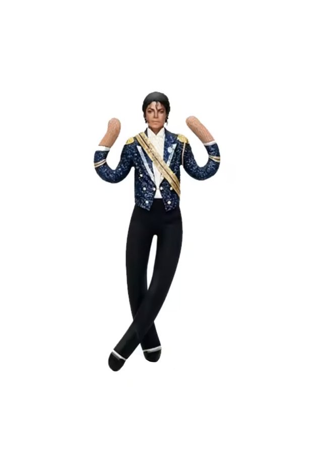 28cm C opp bag Hot Sale Michael Jackson Cosplay Prop Doll Plush Stuffed Figure Dolls Room Dec