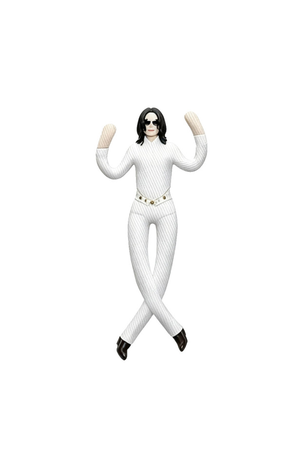 28cm F opp bag Hot Sale Michael Jackson Cosplay Prop Doll Plush Stuffed Figure Dolls Room Dec