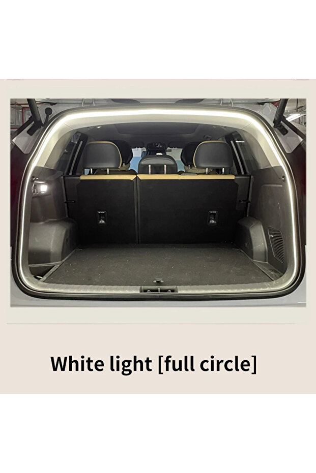 Red 4M White light Car high brightness trunk lighting ambient light interior decoration LED wiring f