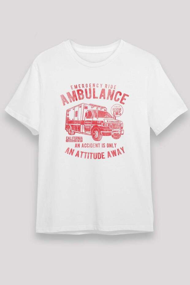 Ambulance Driver White Unisex T-Shirt T-Shirt