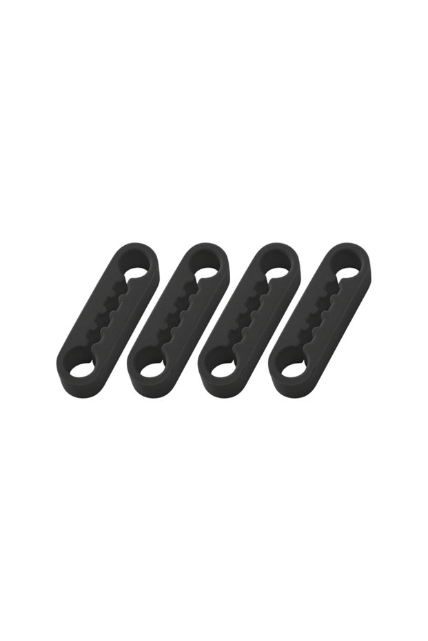 4 Black Silicone Car Door Lock Cover Pad Universal Anti Vibration Shock Absorber Soundproof Damper F