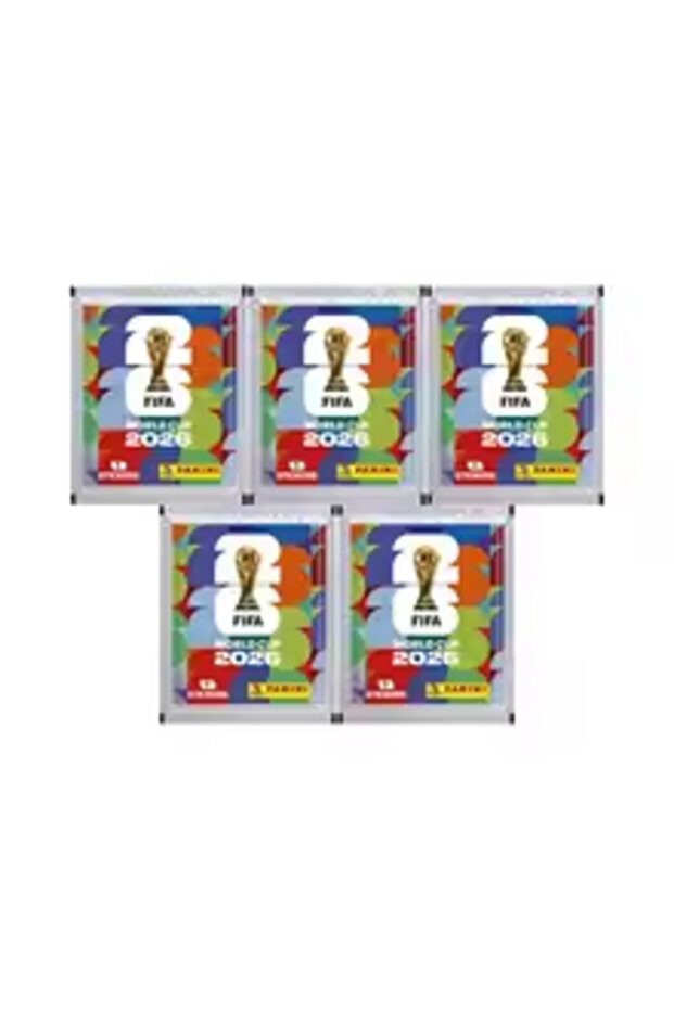 5 pcs Genuine 2026 FIFA World Cup Panini Original Stickers International Version Rare Collection Foo
