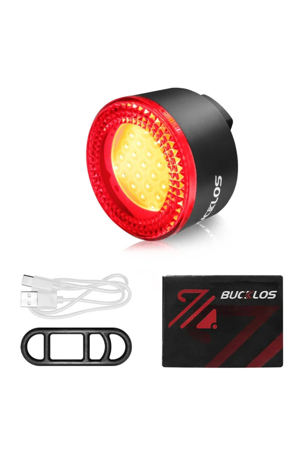 M1-COB-Rear Light Bicycle COB Light Set USB Charging High Visibility Taillight 500lm