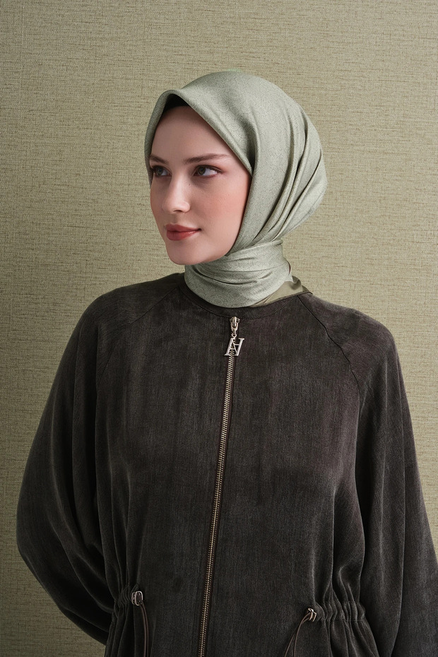 Ethnic Patterned Sura Silk Scarf 9601Ds