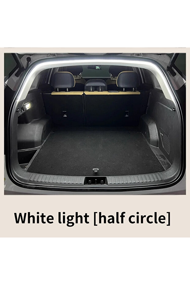 Red 2M White light Car high brightness trunk lighting ambient light interior decoration LED wiring f