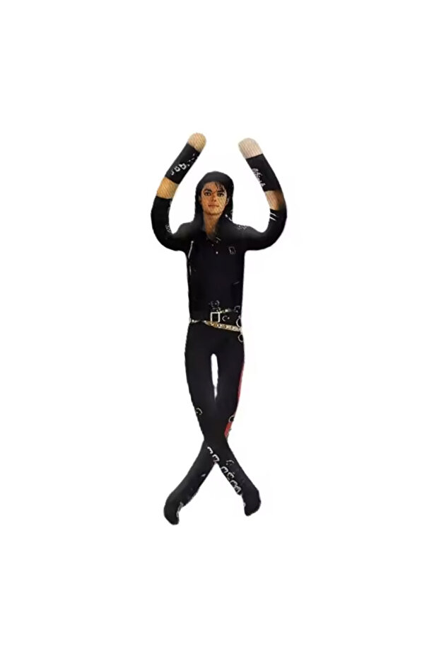 28cm E opp bag Hot Sale Michael Jackson Cosplay Prop Doll Plush Stuffed Figure Dolls Room De