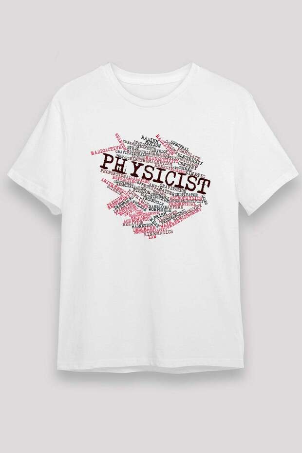 Physicist White Unisex T-Shirt T-Shirt