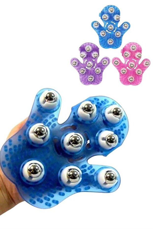 Preminium Massage Tool Hand-Shaped Shoulder Leg Ball Massage Glove Hand-Shaped