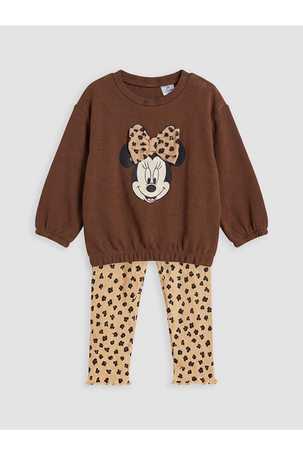 Quality Pieces from Çelebi Store Cute Mouse Printed Baby Girl Set