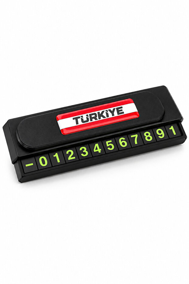 Hidden Numbered Car Parking Number Plate – Stylish Auto Phone Number Plate