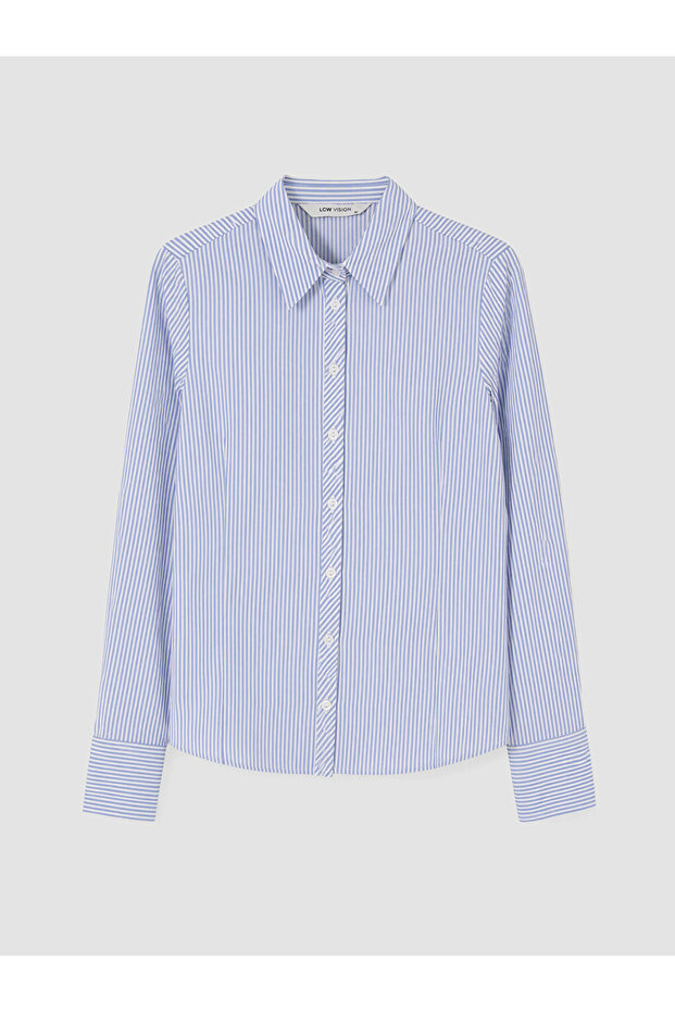Lcw Vision Striped Poplin Women's Shirt