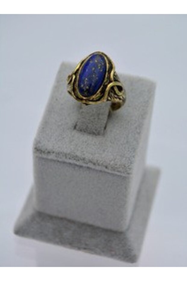 Lapis Lazuli Stone Ring - Multicolor -