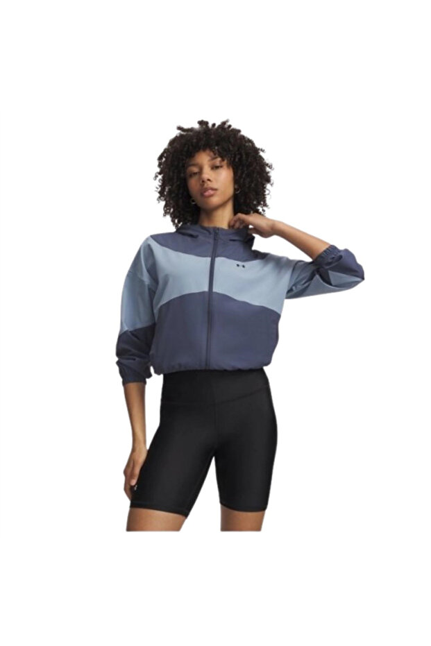 Ua Rival Woven Jkt Hd 6004849-044 Gray Jacket