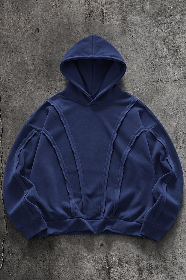 Curved Oversize Sweatshirt