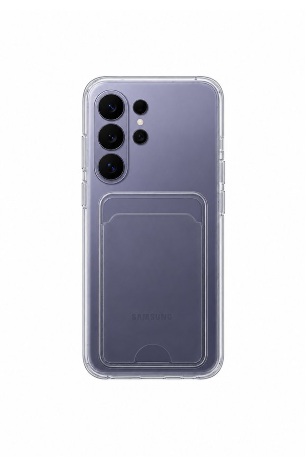 Samsung S26 Ultra Compatible Silicone Case with Card Holder Detail |   Yuki Series