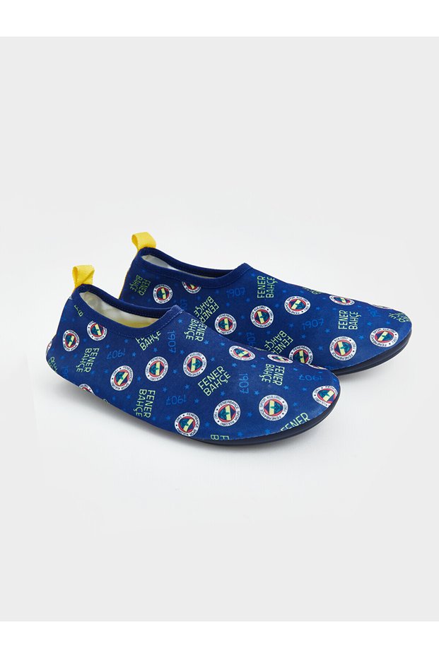 Two mt shop quality fenerbahçe printed boys' swim shoes