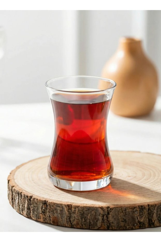 Set of 6 Glass Tea Cups