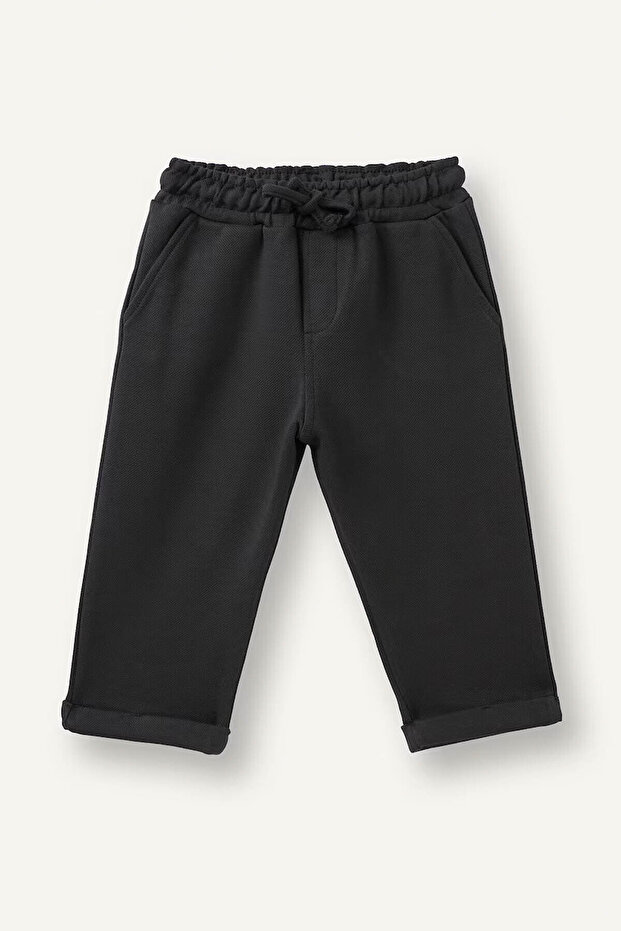 Double Leg Anthracite Baby Boy Sweatpants G7583A5/Ar202