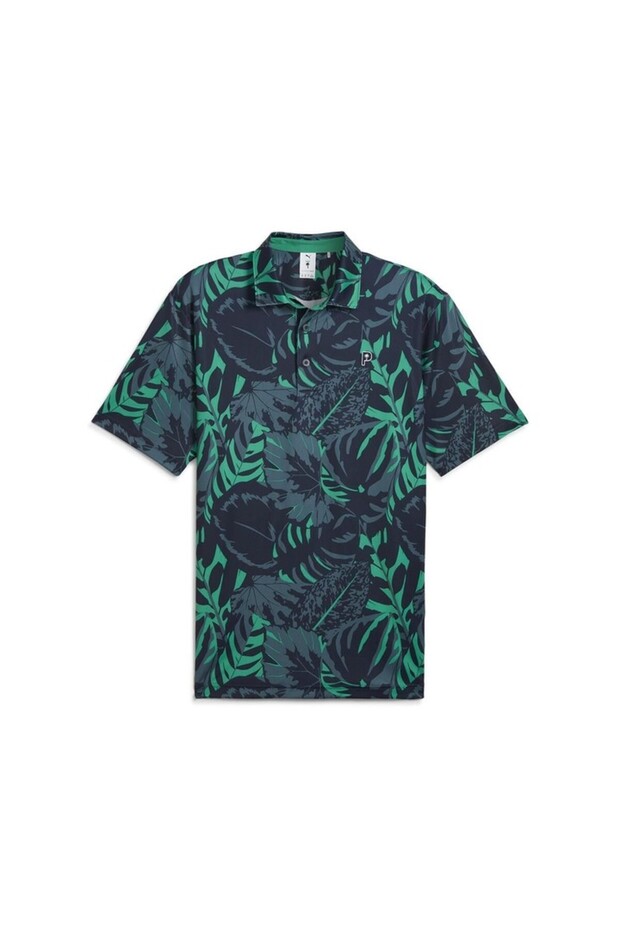 X Ptc Palm Glitch Golf Polo T-Shirt