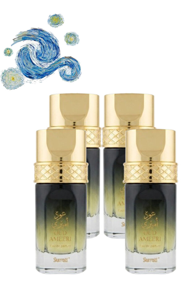 4 قطع من عطر العود أميري 100 مل