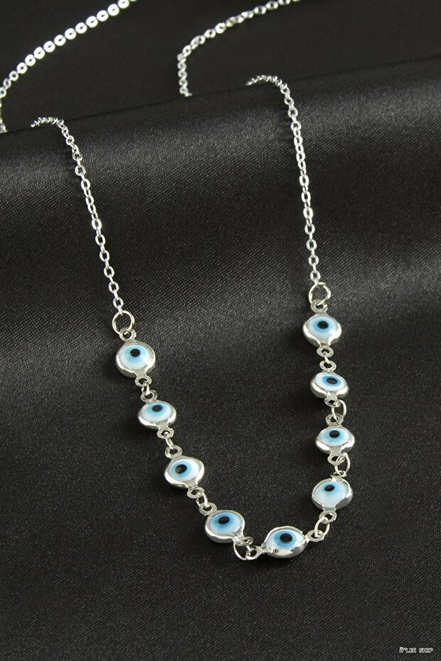 Ilkestor Nazarlı Mineli (205846) Necklace White
