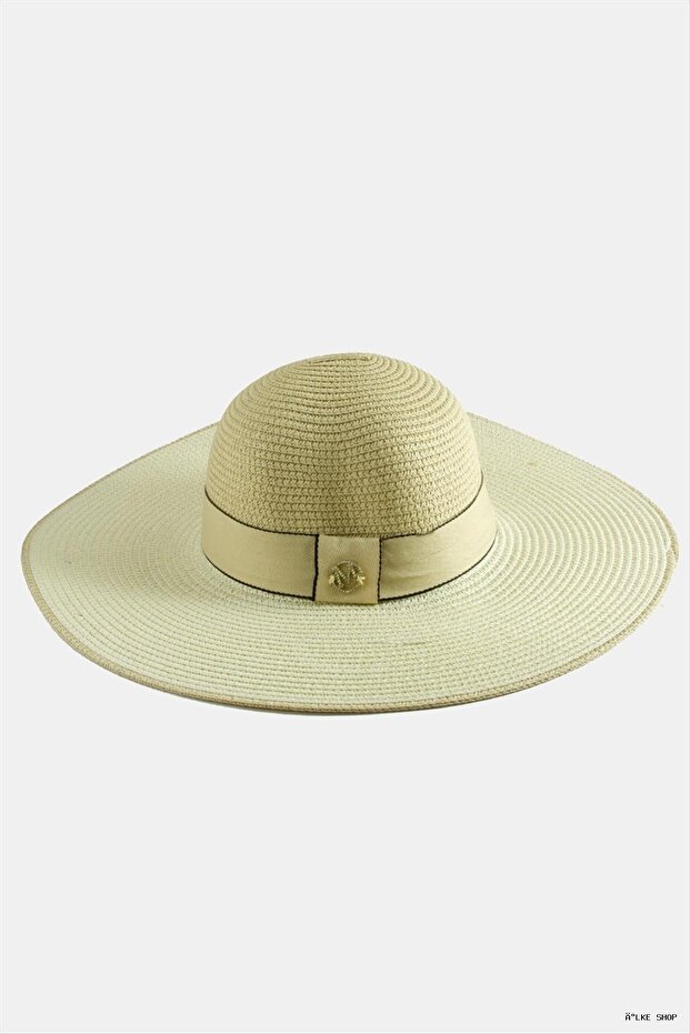 Ilkestor Striped Straw (205309) Hat Cream
