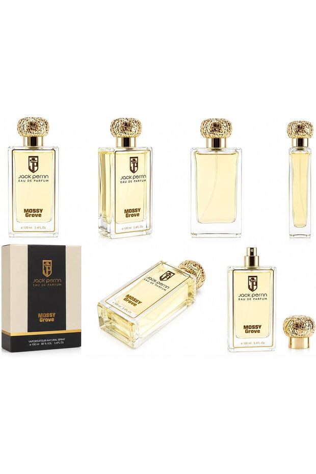 Mossy Grove Eau De Parfum Spray for Men & Women (100ml / 3.4 fl. oz.) – Long Lasting Earthy & Woody EDP Perfume