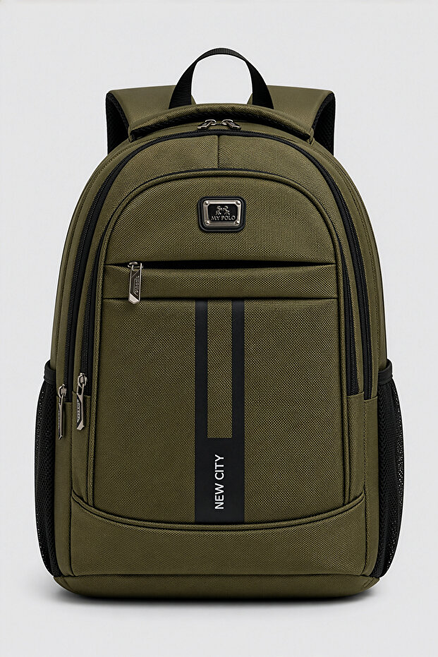 Newcity Orthopedic Eva Waterproof Sweat-Proof School and Daily Backpack with Back Support, Khaki