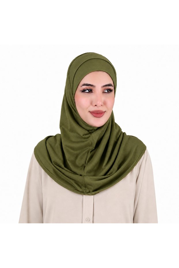 Linda Women’s 2-Piece Hijab – Elegant Modest Islamic Headscarf, Premium Quality, Stylish Hijab Set.