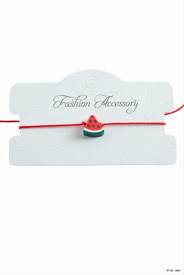 Ilkestor Watermelon Rope (224855) Bracelet Red