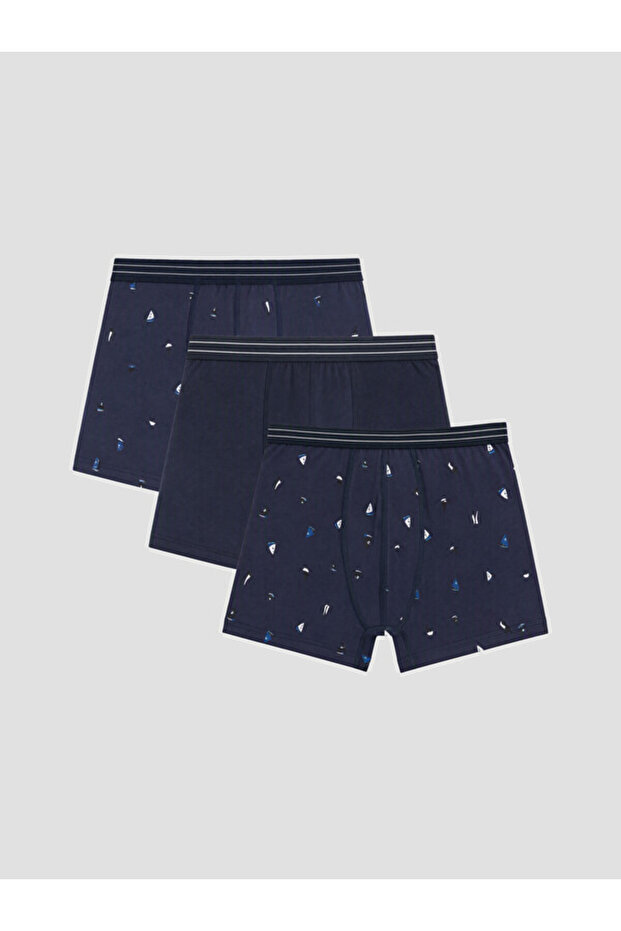 Timeless Clothing & Timeless Choices Cotton Stretch Men's Boxer 3-Pack